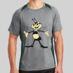 Heather Colorblock Contender ™ Tee Thumbnail