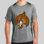 Heather Colorblock Contender ™ Tee Thumbnail