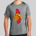 Heather Colorblock Contender ™ Tee Thumbnail