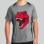 Heather Colorblock Contender ™ Tee Thumbnail