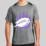 Heather Colorblock Contender ™ Tee Thumbnail