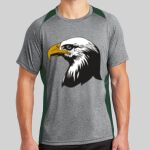 Heather Colorblock Contender ™ Tee Thumbnail