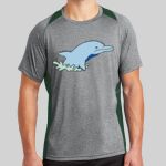 Heather Colorblock Contender ™ Tee Thumbnail