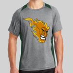 Heather Colorblock Contender ™ Tee Thumbnail