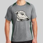 Heather Colorblock Contender ™ Tee Thumbnail