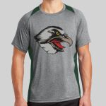 Heather Colorblock Contender ™ Tee Thumbnail