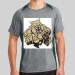 Heather Colorblock Contender ™ Tee Thumbnail