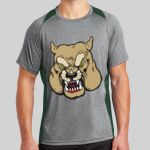 Heather Colorblock Contender ™ Tee Thumbnail