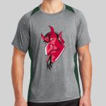 Heather Colorblock Contender ™ Tee Thumbnail