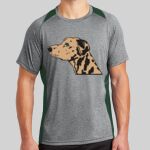 Heather Colorblock Contender ™ Tee Thumbnail