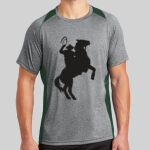 Heather Colorblock Contender ™ Tee Thumbnail