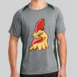 Heather Colorblock Contender ™ Tee Thumbnail