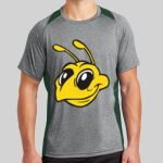 Heather Colorblock Contender ™ Tee Thumbnail