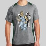 Heather Colorblock Contender ™ Tee Thumbnail