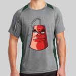 Heather Colorblock Contender ™ Tee Thumbnail