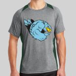 Heather Colorblock Contender ™ Tee Thumbnail