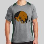 Heather Colorblock Contender ™ Tee Thumbnail