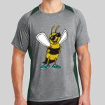 Heather Colorblock Contender ™ Tee Thumbnail