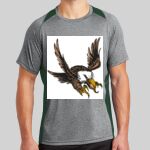 Heather Colorblock Contender ™ Tee Thumbnail