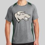 Heather Colorblock Contender ™ Tee Thumbnail