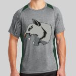 Heather Colorblock Contender ™ Tee Thumbnail