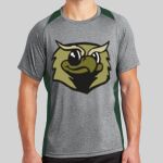 Heather Colorblock Contender ™ Tee Thumbnail