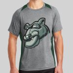 Heather Colorblock Contender ™ Tee Thumbnail