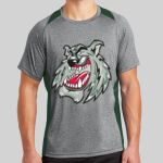 Heather Colorblock Contender ™ Tee Thumbnail