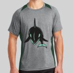 Heather Colorblock Contender ™ Tee Thumbnail