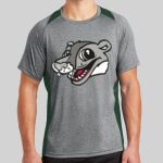 Heather Colorblock Contender ™ Tee Thumbnail