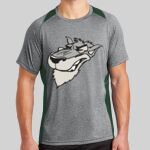 Heather Colorblock Contender ™ Tee Thumbnail