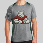 Heather Colorblock Contender ™ Tee Thumbnail