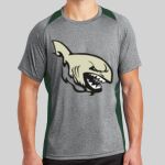 Heather Colorblock Contender ™ Tee Thumbnail