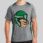 Heather Colorblock Contender ™ Tee Thumbnail