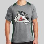 Heather Colorblock Contender ™ Tee Thumbnail