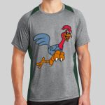 Heather Colorblock Contender ™ Tee Thumbnail