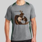 Heather Colorblock Contender ™ Tee Thumbnail