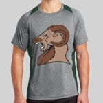 Heather Colorblock Contender ™ Tee Thumbnail