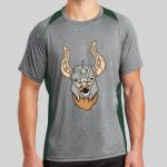 Heather Colorblock Contender ™ Tee Thumbnail