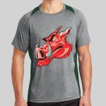 Heather Colorblock Contender ™ Tee Thumbnail