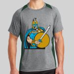 Heather Colorblock Contender ™ Tee Thumbnail