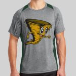 Heather Colorblock Contender ™ Tee Thumbnail