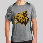 Heather Colorblock Contender ™ Tee Thumbnail