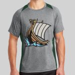 Heather Colorblock Contender ™ Tee Thumbnail