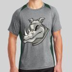 Heather Colorblock Contender ™ Tee Thumbnail