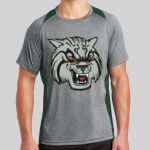 Heather Colorblock Contender ™ Tee Thumbnail