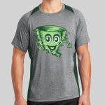 Heather Colorblock Contender ™ Tee Thumbnail