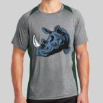 Heather Colorblock Contender ™ Tee Thumbnail