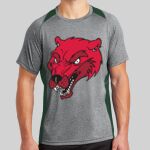 Heather Colorblock Contender ™ Tee Thumbnail