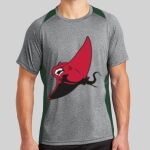 Heather Colorblock Contender ™ Tee Thumbnail